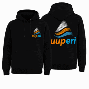 Uuperi T-paita – musta