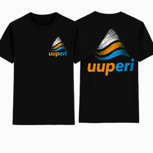 Uuperi huppari – musta