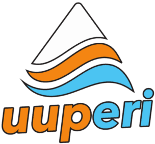 Uuperin päälogo valkoinen